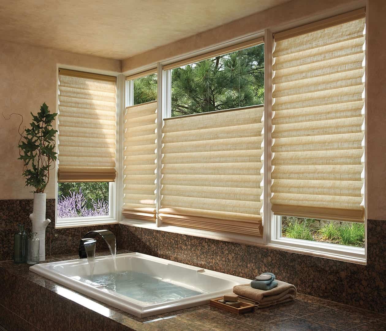 Hunter Douglas Vignette® Modern Roman Shades, roman blinds, blackout blinds near Windham, New Hampshire (NH)